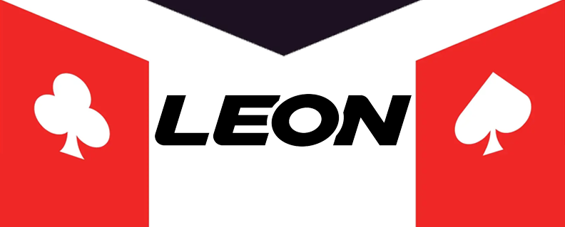 Breites Casino Logo von Leonbet