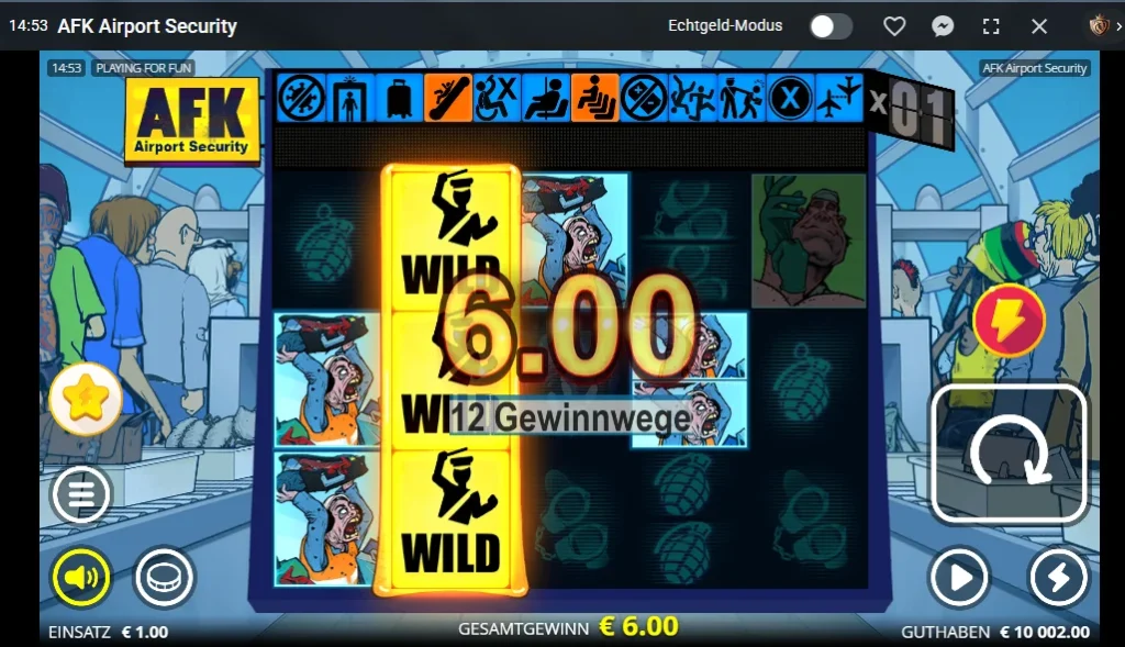 Free Spins kaufen bei AFD Airport Security