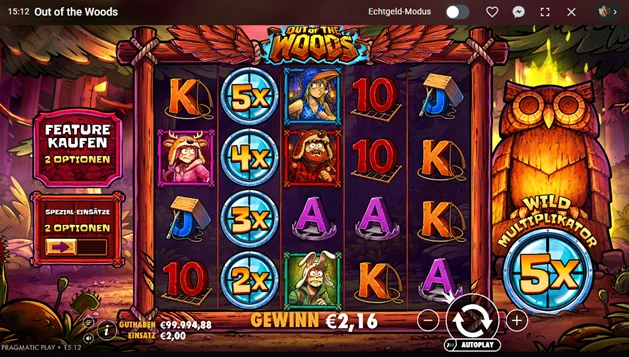Freispiele kaufen Out of the Woods Slot